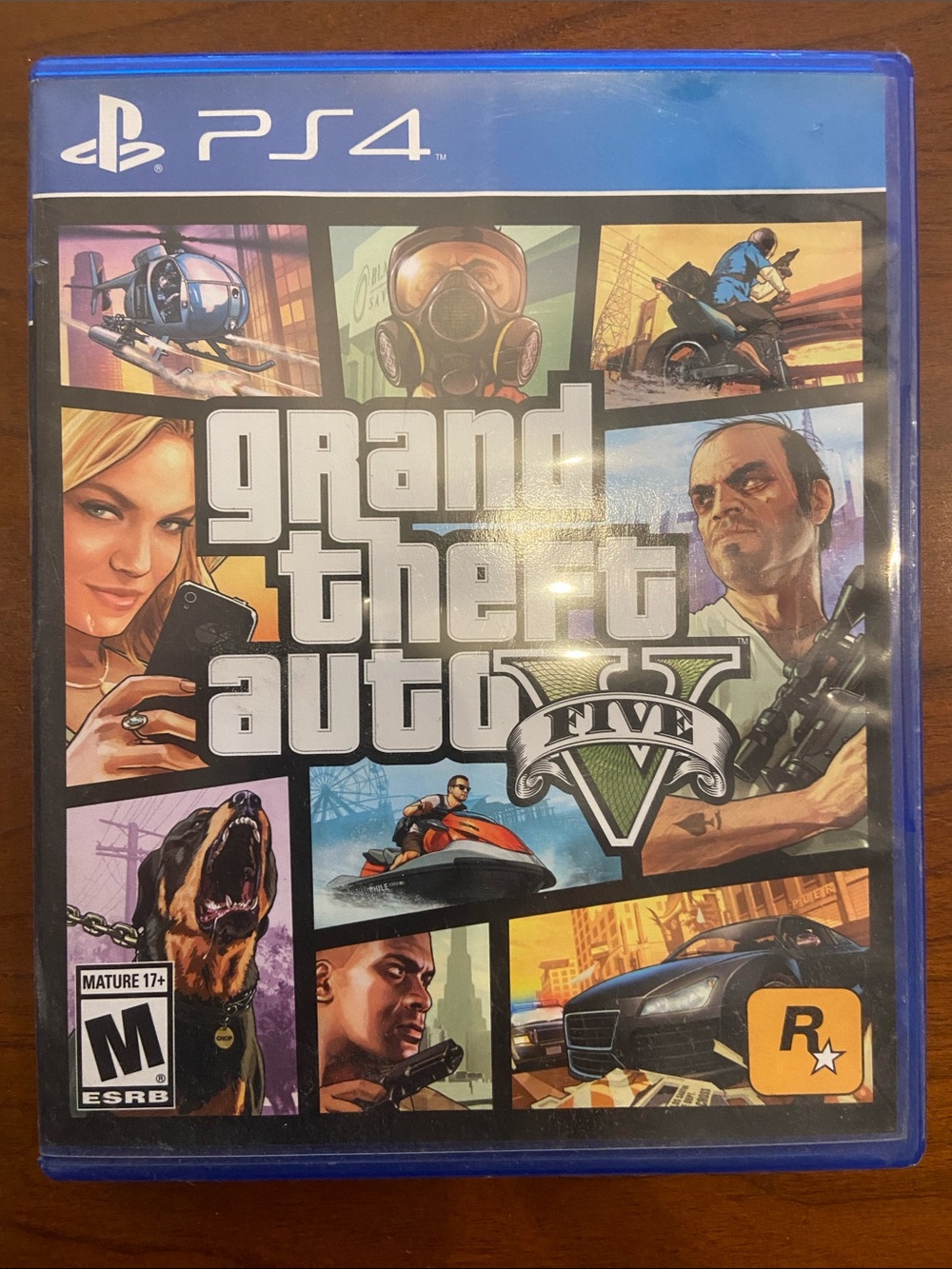 Sony PS4 Grand Theft Auto V – Blue Case